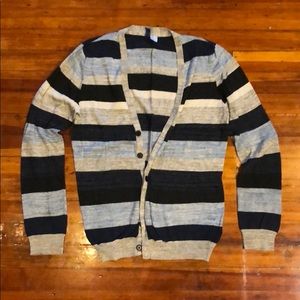 H&M Blue Sweater Cardigan Size M